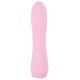 Mini vibrador da 4ª geração de CutiesVibrações poderosas e profundas em 10 modosBotão de pedra preciosa cintilante em forma de coraçãoFácil de usarDesign de onda purista e suaveFlexível – adapta-se perfeitamenteSilicone