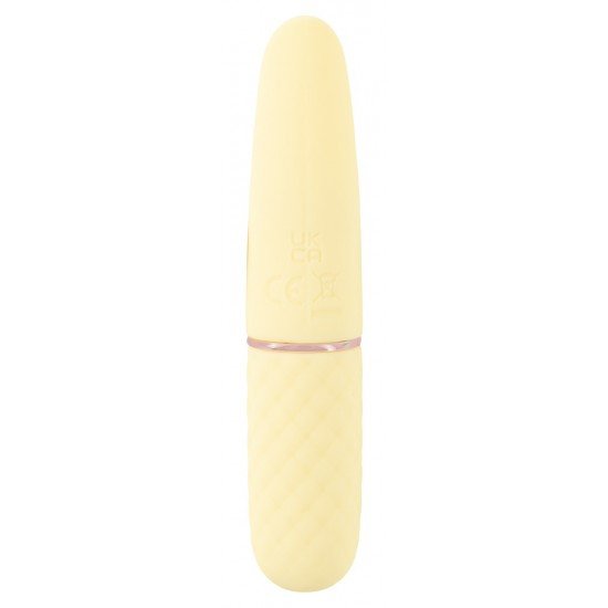 Mini vibrador da 5ª Geração CutiesPonta vibratória achatada com textura estimulanteVibrações intensas que vão fundoFácil de usarDesign elegante em cor pastelA textura de diamante facilita a fixaçãoSilicone aveludado com